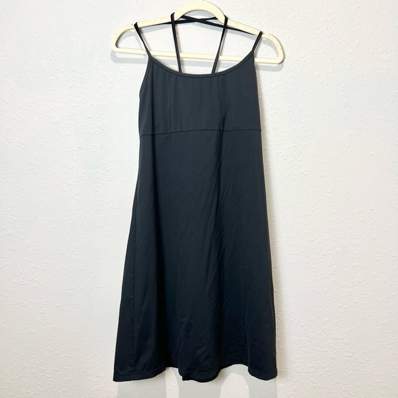 Athleta Dresses & Skirts - Athleta Swim Exercise Strappy Dress Black Size Medium M